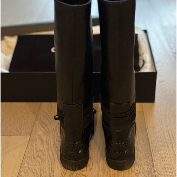 Chanel Lace up Boots - Picture 4 of 4
